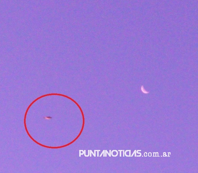Foto del lector: “¿OVNI en Punta Alta?”