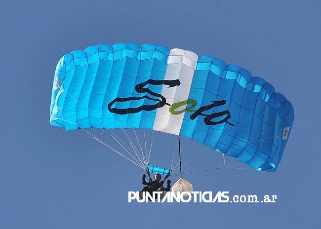 Puntaltense logró tercer puesto en el Campeonato Argentino de Paracaidismo 