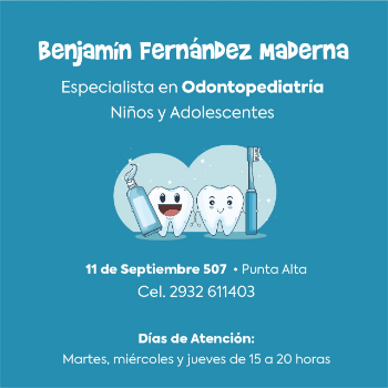 Odontopediatría Benjamín Fernández 