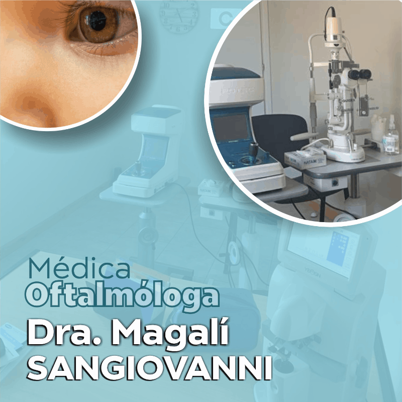 Magali Sangiovanni Médica Oftalmóloga 