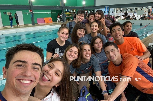 Juegos Bonaerenses: integrantes del equipo de Centro Club avanzaron a la instancia final de Natación 