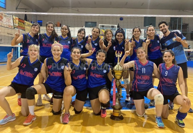 Los Andes gritó campeón en el Femenino de la Unión de Vóley
