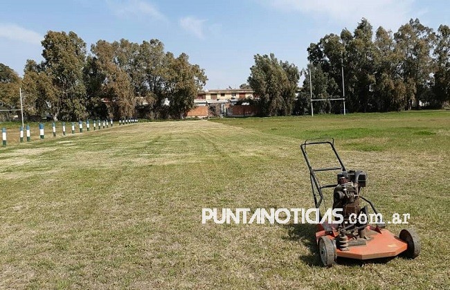 No hay tackle que detenga las obras en el Punta Alta Rugby Club
