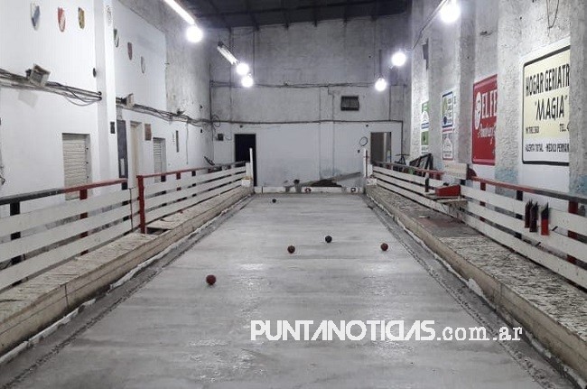 Sporting cumplió el sueño del piso sintético en su escenario de Bochas