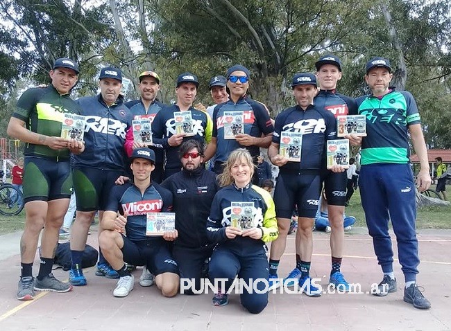 Matías Pollio y Aldana Gatell se subieron al podio en la “Vuelta del Legionario” 