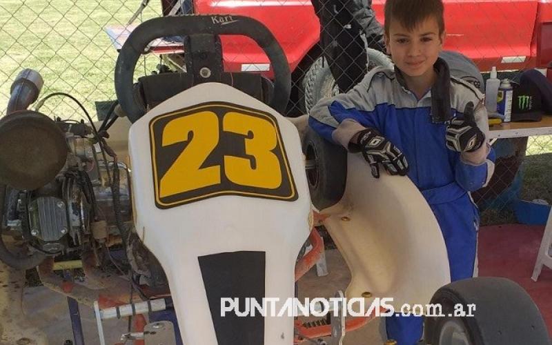 Karting: Joaquín Silva cerró una buena temporada en Olavarría