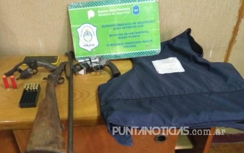 Bahía Blanca: recuperaron chaleco antibalas robado a policía de Punta Alta