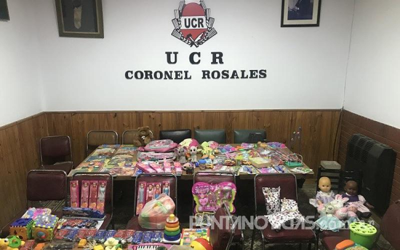 La UCR Coronel Rosales organiza colecta de juguetes para el Día del Niño