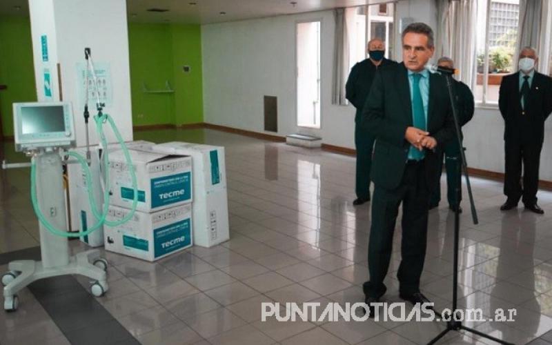La Fundación de Apoyo al IAF donó un respirador al Hospital Naval Puerto Belgrano