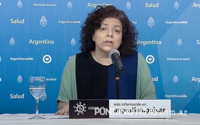 La ministra de Salud, Carla Vizzotti, se contagió de coronavirus 