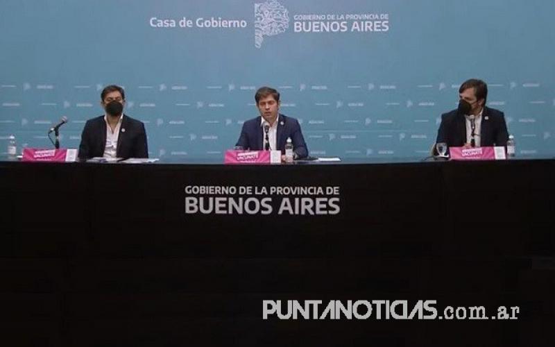 Buenos Aires: Axel Kicillof anunció un cierre general de comercios a las 20 para los municipios en fase 3 y habló de “severas multas” 