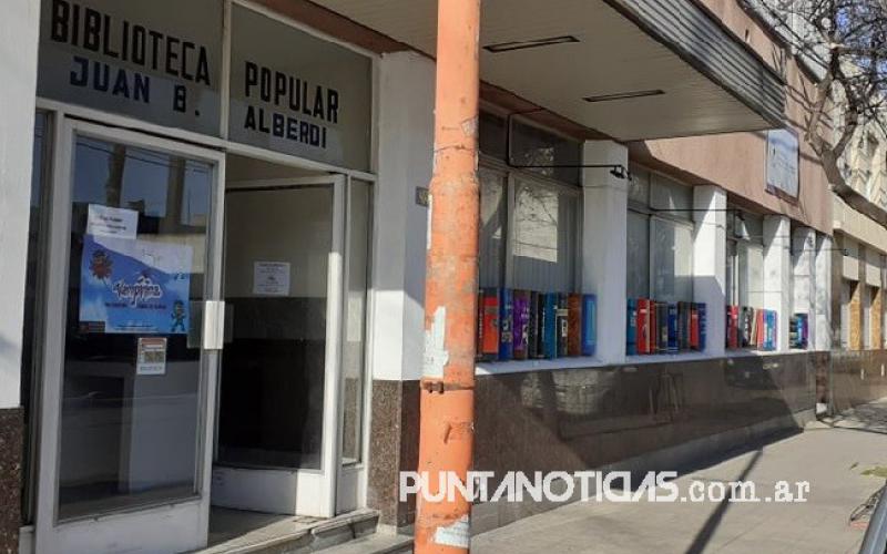 La Biblioteca Popular y Centro Cultural Juan Bautista Alberdi inaugurará reformas