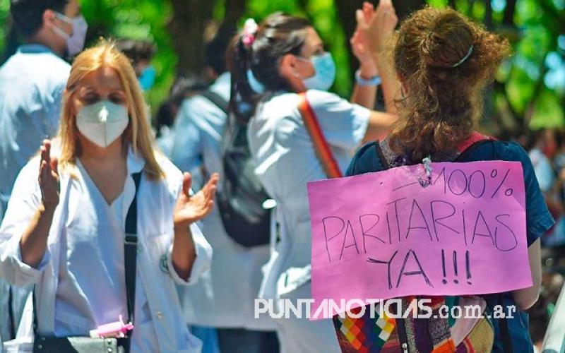 Buenos Aires: profesionales de la salud paran por la reapertura de la paritaria
