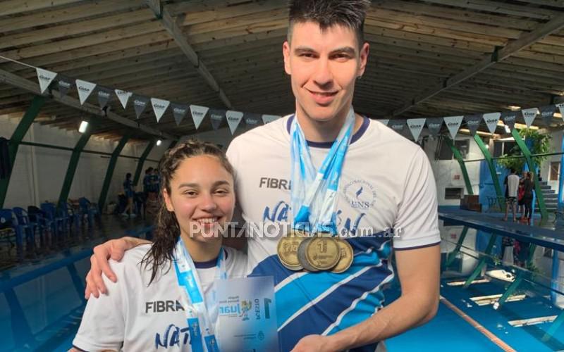Dos nadadores puntaltenses avanzaron a la final nacional de los Juegos Universitarios Argentinos