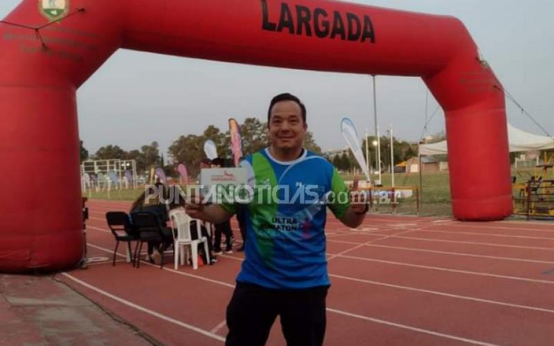Excelente actuación de Diego Gordillo en la Ultramaratón “Ciudad de Santa Rosa”