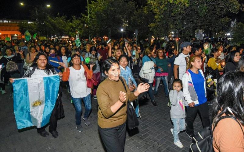 Jujuy: una masiva marcha a una semana de la represión cerró una nueva jornada de protestas