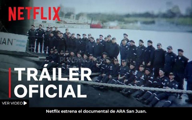 Mirá acá el tráiler oficial del documental "ARA San Juan: El submarino que desapareció" que estrenará Netflix