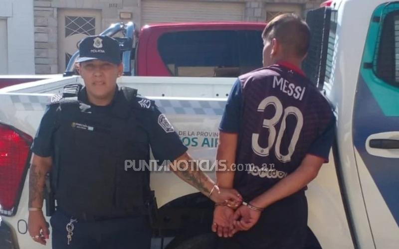 Atraparon en Bahía Blanca a un delincuente de nuestra ciudad que cuenta con frondoso prontuario 