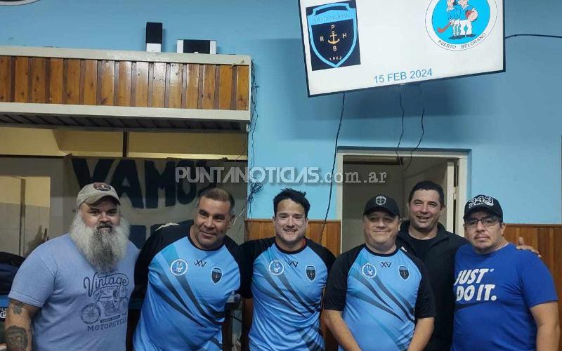 Puerto Belgrano RC presentó su flamante cuerpo técnico